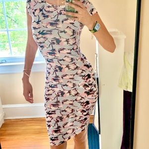 Midi floral dress